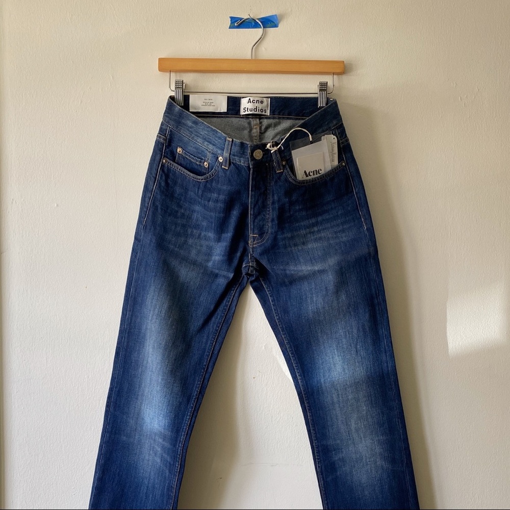 Acne Studios Roc Verakai Slim Fit Jeans, Blue